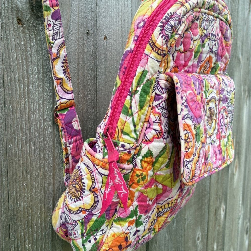 Vera Bradley Multicolor Patterned Backpack - Picture 7 of 16